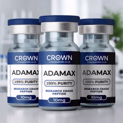 Adamax (1032 Da) Research Peptide 10mg (3 Vials / Kit) – Crown Peptides